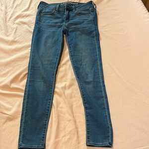 American Eagle super stretch X jeans size 2 short. Good condition